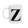 10090528471981938015_2048-1.jpeg Letter Z Monogram Mug – Initial Alphabet Coffee Mug – 11oz/15oz Ceramic Mug