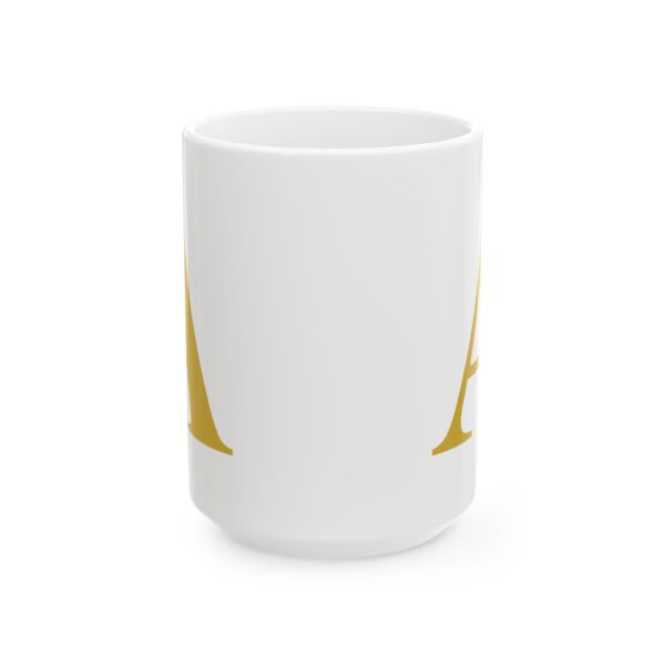 10166906009605653763_2048-1.jpeg Gold Letter A Monogram Mug – Gold Initial Alphabet Coffee Mug – 11oz/15oz Ceramic Mug