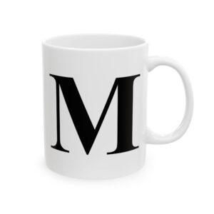 1018162798723080727_2048-1.jpeg Letter M Monogram Mug – Initial Alphabet Coffee Mug – 11oz/15oz Ceramic Mug