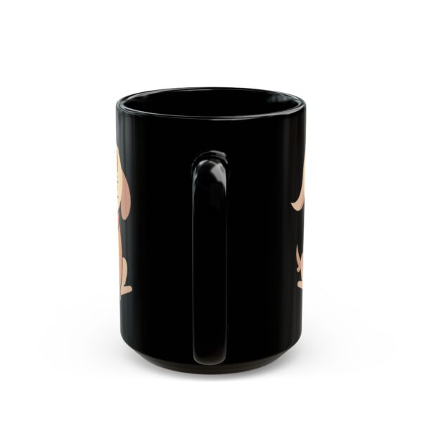 10285606286135300706_2048.jpeg Sitting Tan Dog with Orange Collar Dog Lover Mug – Cute Cartoon Puppy Coffee Mug – 11oz/15oz Ceramic Mug