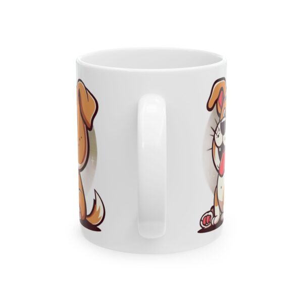 10294087166896035512_2048.jpeg Smiling Beagle Pup Dog Lover Mug – Cute Cartoon Puppy Coffee Mug – 11oz/15oz Ceramic Mug