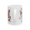 Football Dad Football Mug – Football Fan Coffee Mug – 11oz/15oz Ceramic Mug