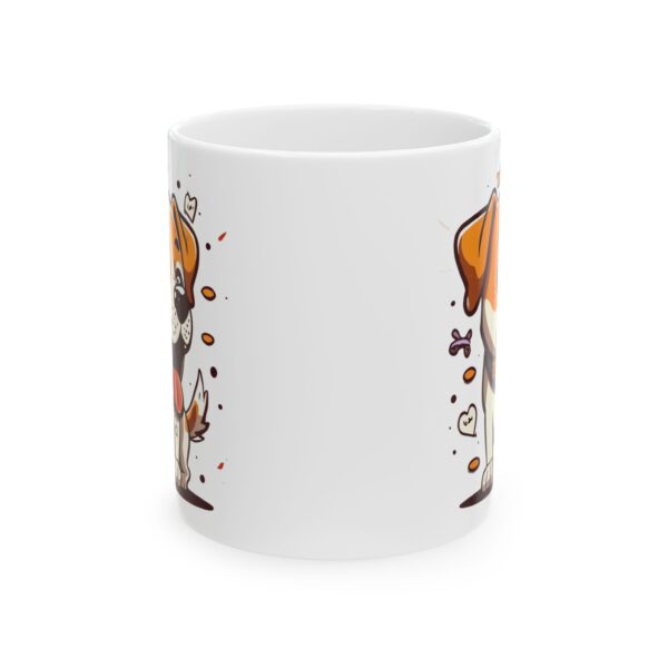 10318003740229970543_2048.jpeg Happy Beagle Puppy Dog Lover Mug – Cute Cartoon Puppy Coffee Mug – 11oz/15oz Ceramic Mug