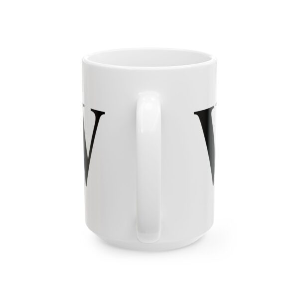 10414799489660209346_2048-1.jpeg Letter W Monogram Mug – Initial Alphabet Coffee Mug – 11oz/15oz Ceramic Mug