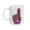10467924397039788010_2048.jpeg Number One Basketball Fan Foam Finger Basketball Mug – Basketball Fan Coffee Mug – 11oz/15oz Ceramic Mug