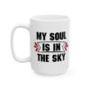 My Soul Is in the Sky Pilot Mug – Aviation Gift Coffee Mug – 11oz/15oz Ceramic Mug