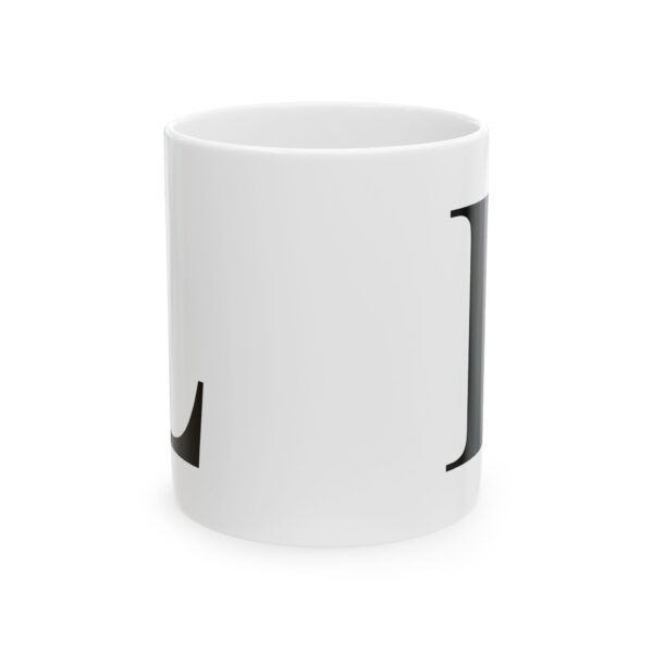 10548202928897280745_2048-1.jpeg Letter L Monogram Mug – Initial Alphabet Coffee Mug – 11oz/15oz Ceramic Mug
