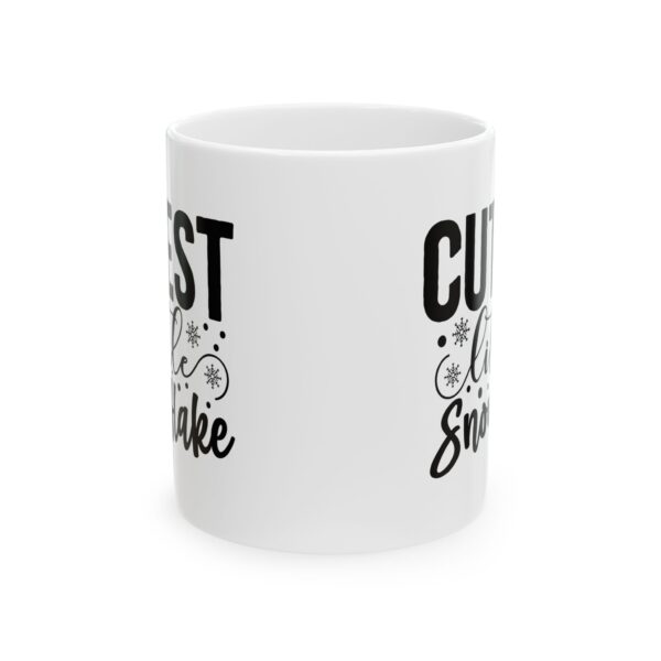Cutest Little Snowflake Winter Mug – Cozy Winter Coffee Mug – 11oz/15oz Ceramic Mug