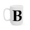 10614832998978989542_2048-1.jpeg Letter B Monogram Mug – Initial Alphabet Coffee Mug – 11oz/15oz Ceramic Mug