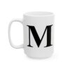 10633163242220840644_2048-1.jpeg Letter M Monogram Mug – Initial Alphabet Coffee Mug – 11oz/15oz Ceramic Mug