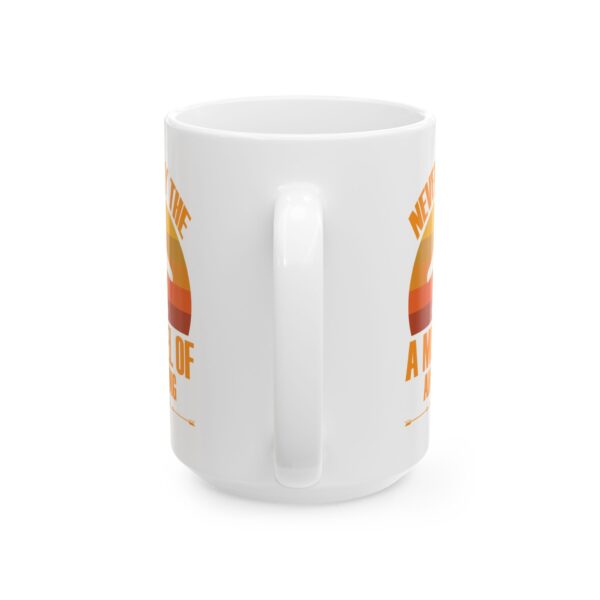 Never Fly the Plane Model of Anything Sunset Pilot Mug – Aviation Gift Coffee Mug – 11oz/15oz Ceramic Mug