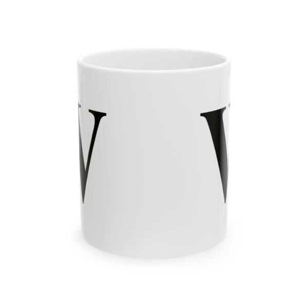 10918522023601184130_2048-1.jpeg Letter W Monogram Mug – Initial Alphabet Coffee Mug – 11oz/15oz Ceramic Mug
