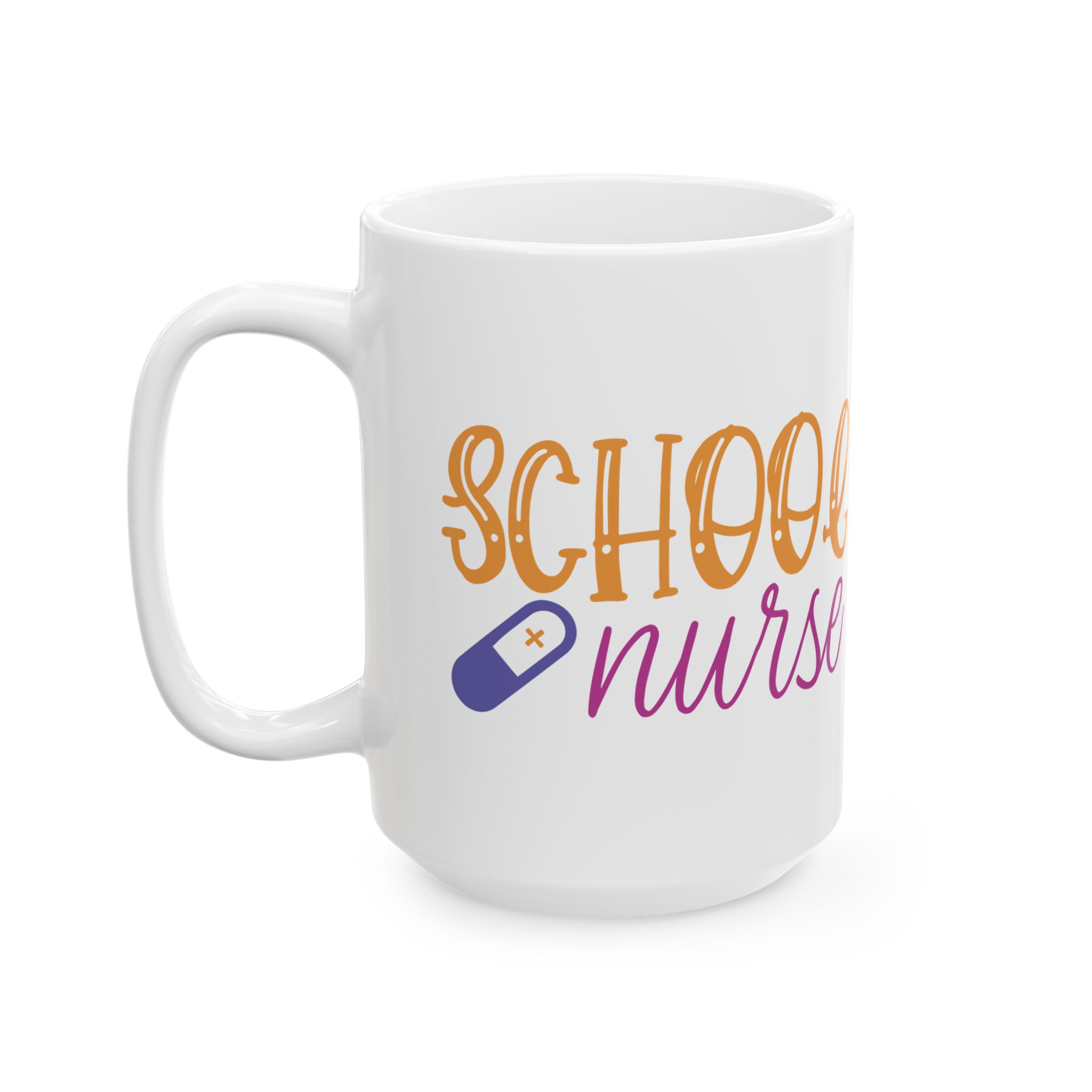 School Nurse – Medical Coffee Mug – 11oz/15oz Ceramic Mug - Image 8