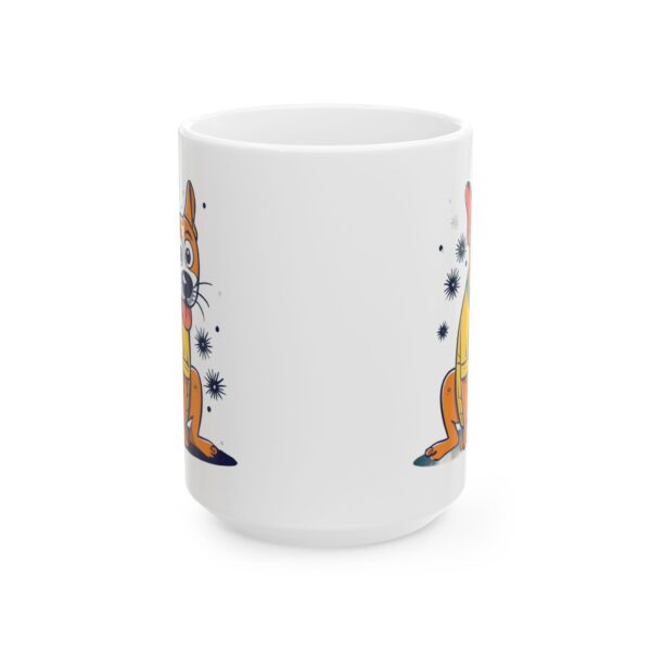 1098771228919138099_2048.jpeg Dog in Yellow Sweater Dog Lover Mug – Cute Cartoon Puppy Coffee Mug – 11oz/15oz Ceramic Mug
