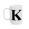 11013700822820686553_2048-1.jpeg Letter K Monogram Mug – Initial Alphabet Coffee Mug – 11oz/15oz Ceramic Mug