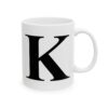 11094491597066110875_2048-1.jpeg Letter K Monogram Mug – Initial Alphabet Coffee Mug – 11oz/15oz Ceramic Mug