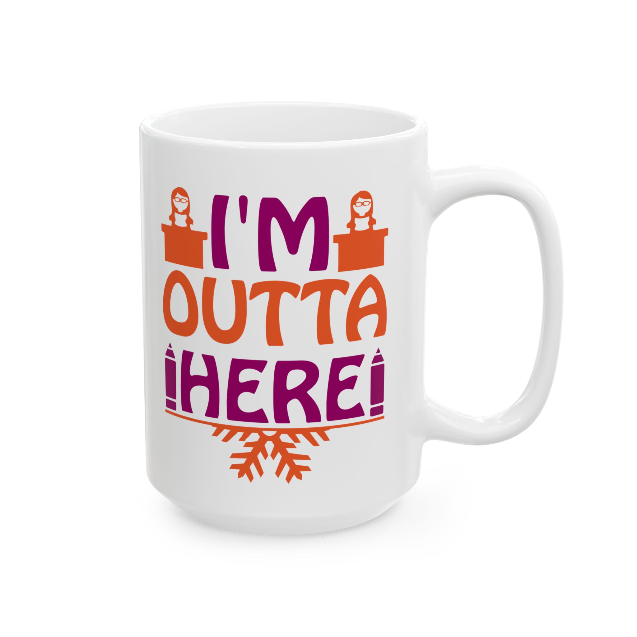 Funny Teacher Coffee Mug – Gift for Teacher – (11oz/15oz) Ceramic Mug - Image 6