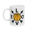Love Basketball Arrows Basketball Mug – Basketball Fan Coffee Mug – 11oz/15oz Ceramic Mug