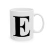 11202717214274293011_2048-1.jpeg Letter E Monogram Mug – Initial Alphabet Coffee Mug – 11oz/15oz Ceramic Mug
