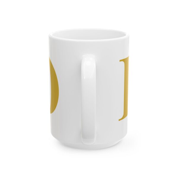 11261588397773347926_2048-1.jpeg Gold Letter D Monogram Mug – Gold Initial Alphabet Coffee Mug – 11oz/15oz Ceramic Mug