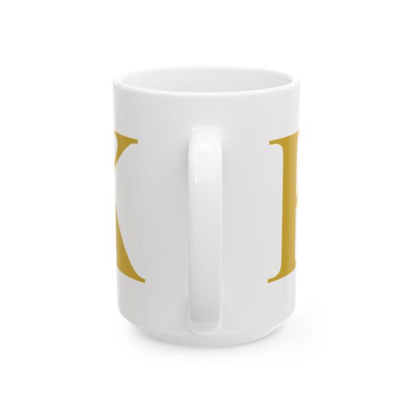 11314197823409311276_2048-1.jpeg Gold Letter K Monogram Mug – Gold Initial Alphabet Coffee Mug – 11oz/15oz Ceramic Mug