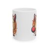 11398946432192034346_2048.jpeg Tough Bulldog with Bubble Dog Lover Mug – Cute Cartoon Puppy Coffee Mug – 11oz/15oz Ceramic Mug