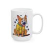 11403633670049638676_2048.jpeg Dog in Yellow Sweater Dog Lover Mug – Cute Cartoon Puppy Coffee Mug – 11oz/15oz Ceramic Mug