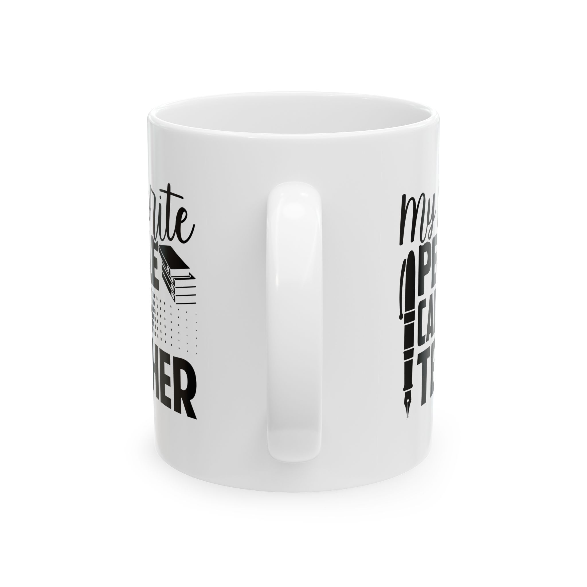 Funny Teacher Coffee Mug – Gift for Teacher – (11oz/15oz) Ceramic Mug - Image 4