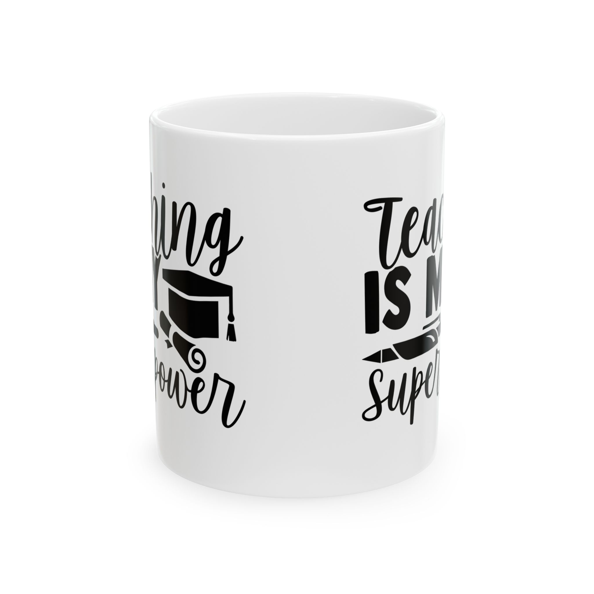Funny Teacher Coffee Mug – Gift for Teacher – (11oz/15oz) Ceramic Mug - Image 2