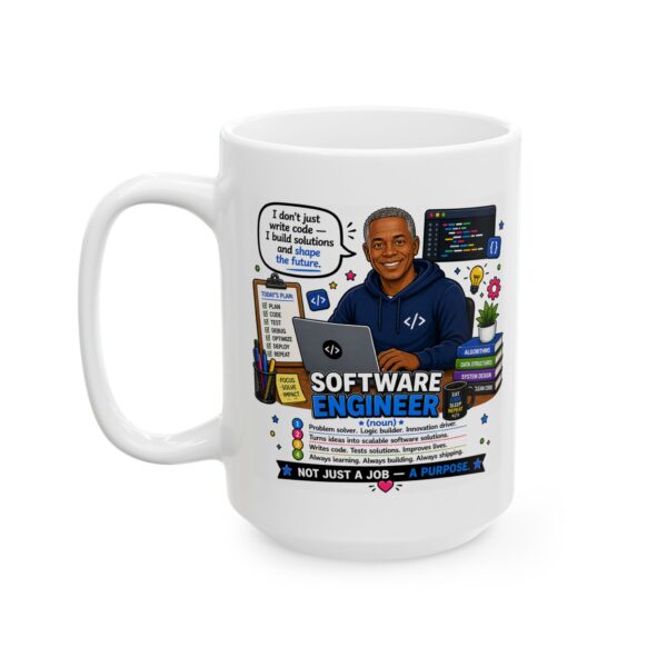 11449869749003100913_2048.jpeg Software Engineer Noun Not Just a Job a Purpose Mug – Career Gift Coffee Mug – 11oz/15oz Ceramic Mug