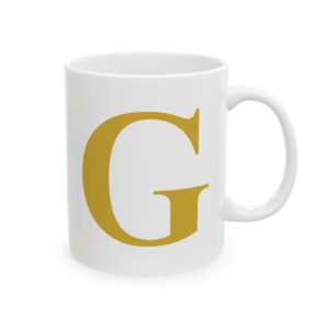 1150135567072063313_2048-1.jpeg Gold Letter G Monogram Mug – Gold Initial Alphabet Coffee Mug – 11oz/15oz Ceramic Mug