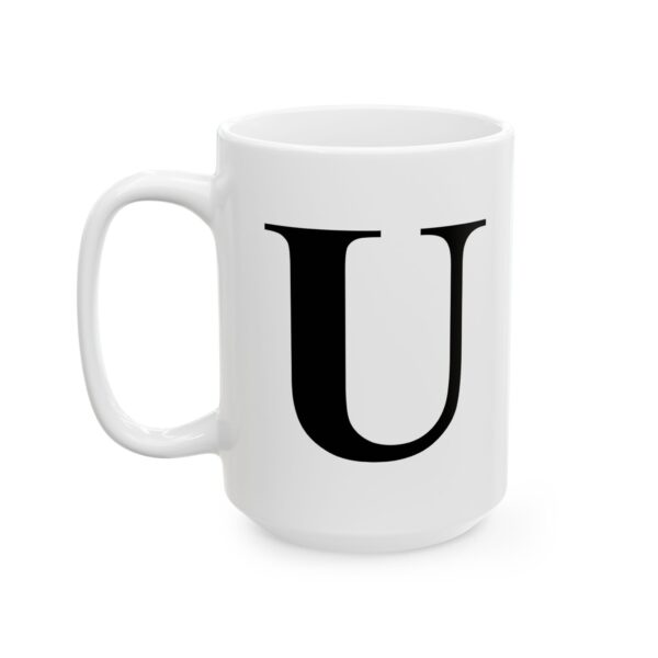 11546552304798063437_2048-1.jpeg Letter U Monogram Mug – Initial Alphabet Coffee Mug – 11oz/15oz Ceramic Mug