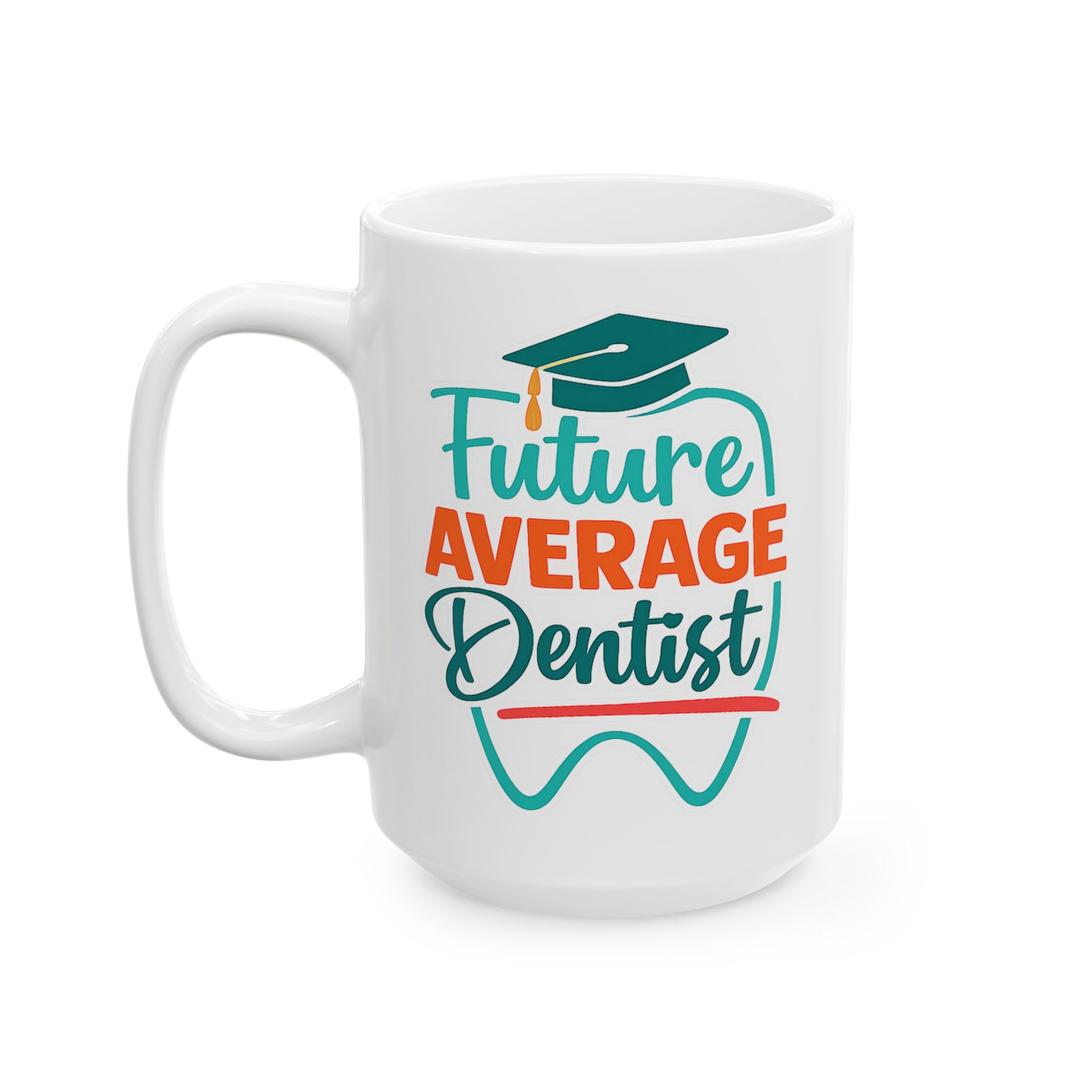 Graduation Doctor Mug — “Future Average Doctor” Personalized Ceramic Coffee Cup (11oz/15oz) - Image 8