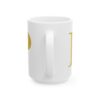11633413030559395799_2048-1.jpeg Gold Letter P Monogram Mug – Gold Initial Alphabet Coffee Mug – 11oz/15oz Ceramic Mug