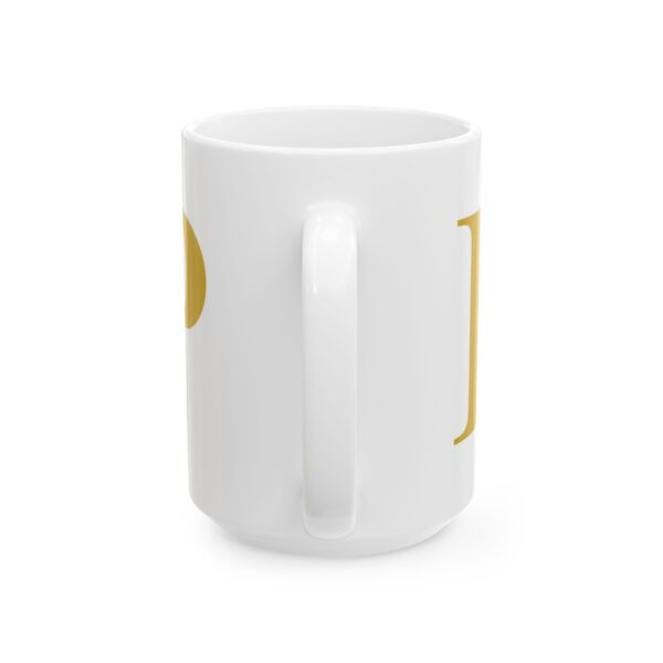 11633413030559395799_2048-1.jpeg Gold Letter P Monogram Mug – Gold Initial Alphabet Coffee Mug – 11oz/15oz Ceramic Mug