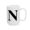 11666017507091240818_2048.jpeg Letter N Monogram Mug – Initial Alphabet Coffee Mug – 11oz/15oz Ceramic Mug