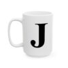 11723752659199979489_2048.jpeg Letter J Monogram Mug – Initial Alphabet Coffee Mug – 11oz/15oz Ceramic Mug