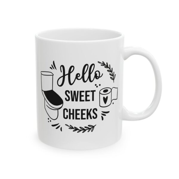 11747774375712206645_2048.jpeg Hello Sweet Cheeks Bathroom Humor Mug – Funny Gift Coffee Mug – 11oz/15oz Ceramic Mug