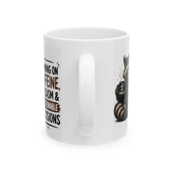 11853598368465900749_2048.jpeg Running on Caffeine Sarcasm and Questionable Decisions Funny Coffee Mug – Coffee Lover Gift – 11oz/15oz Ceramic Mug