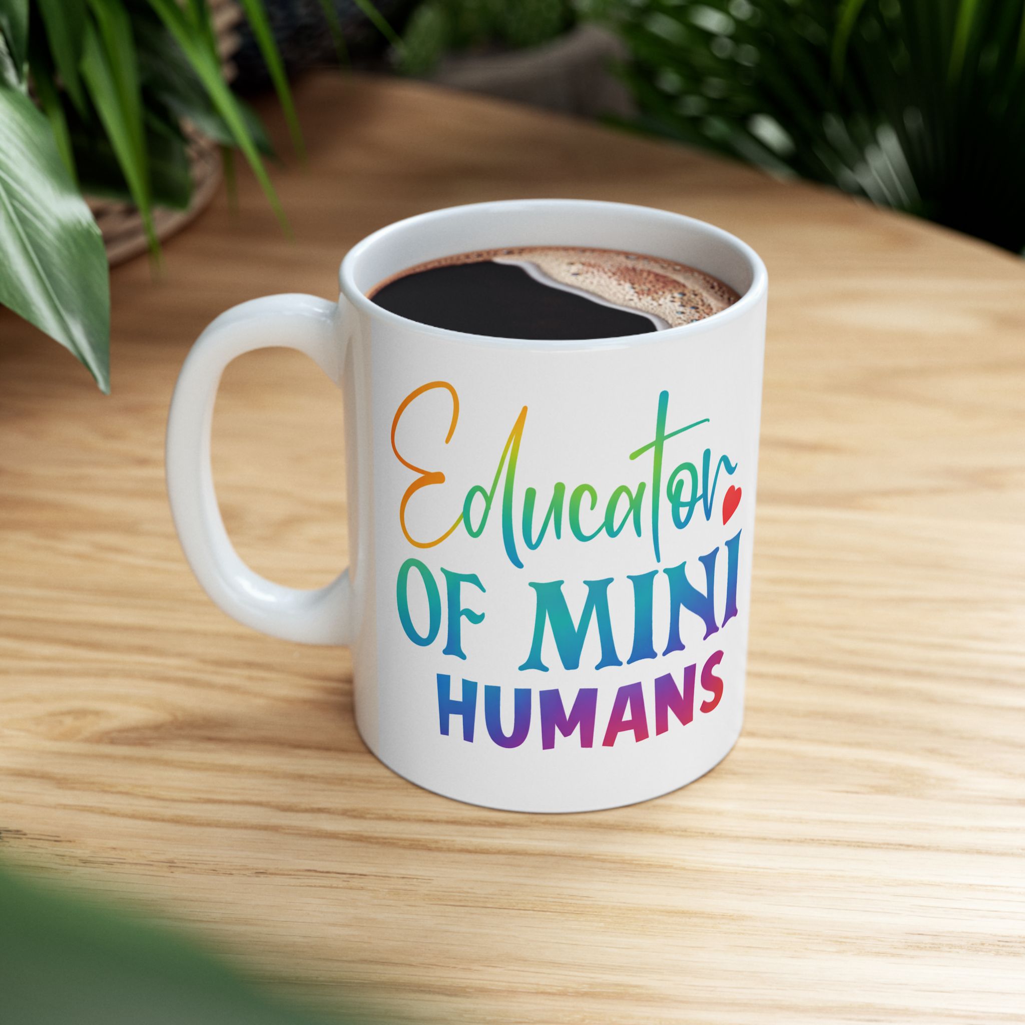 Teacher Appreciation Mug "Educator of Mini Humans" Ceramic Coffee Cup (11oz/15oz) - Image 5