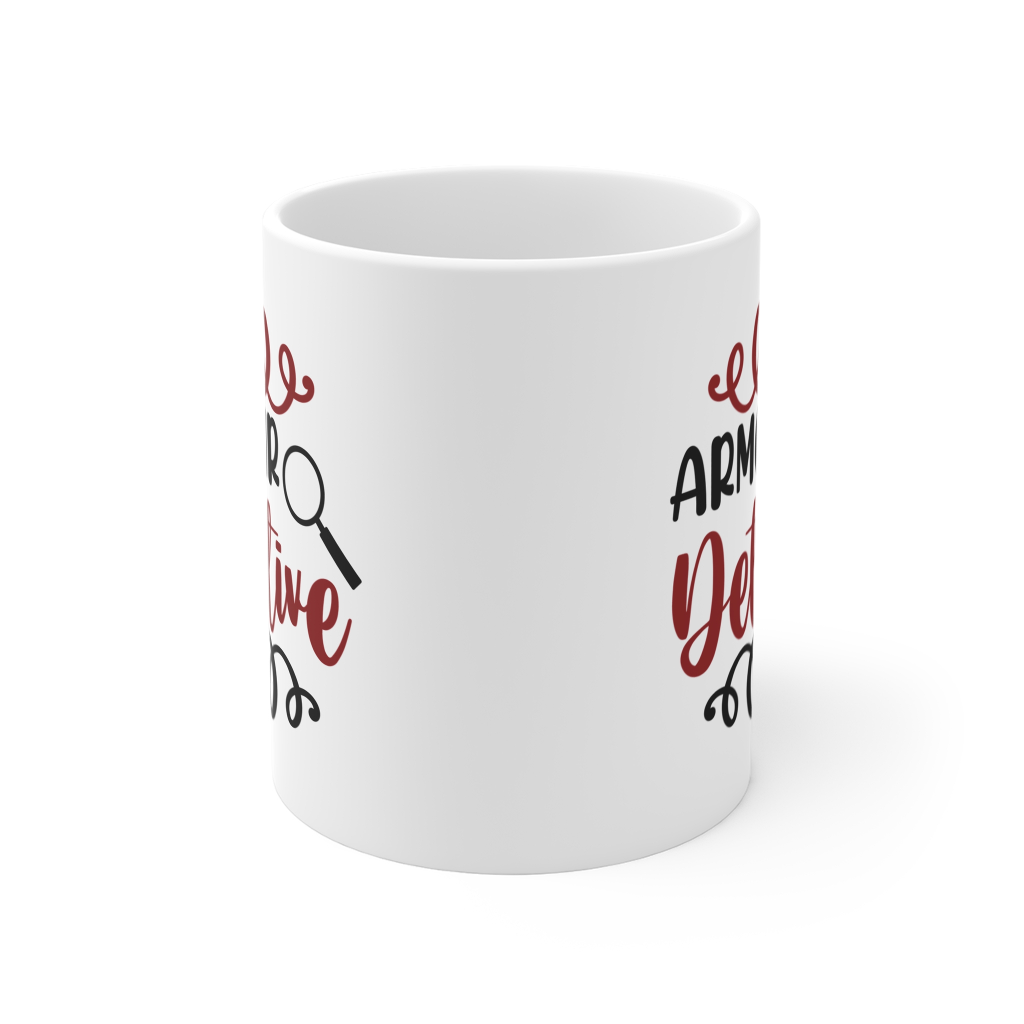 Armchair Detective Mug — Funny Mystery Lover Coffee Cup - Image 3