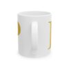 11927028899045024618_2048-1.jpeg Gold Letter P Monogram Mug – Gold Initial Alphabet Coffee Mug – 11oz/15oz Ceramic Mug