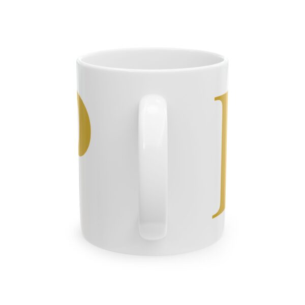 11927028899045024618_2048-1.jpeg Gold Letter P Monogram Mug – Gold Initial Alphabet Coffee Mug – 11oz/15oz Ceramic Mug