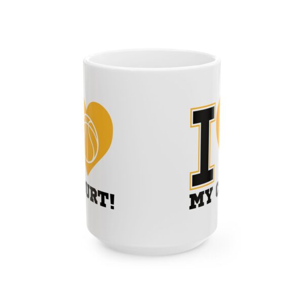 11934485373772816840_2048.jpeg I Heart My Court Basketball Mug – Basketball Fan Coffee Mug – 11oz/15oz Ceramic Mug