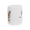 Football Sister Football Mug – Football Fan Coffee Mug – 11oz/15oz Ceramic Mug