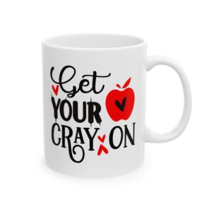 Funny Teacher Coffee Mug – Gift for Teacher – (11oz/15oz) Ceramic Mug