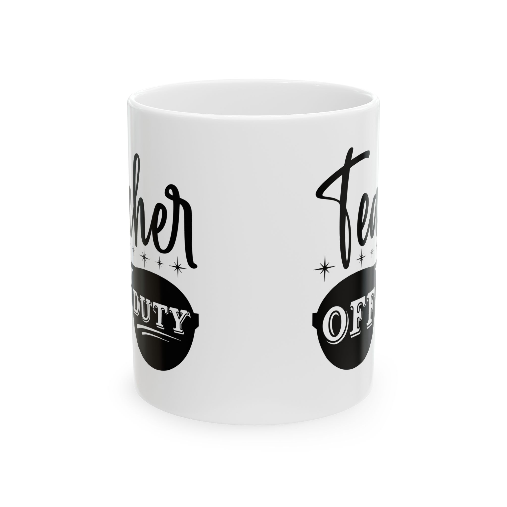 Funny Teacher Coffee Mug – Gift for Teacher – (11oz/15oz) Ceramic Mug - Image 2