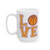 12426115535282922203_2048.jpeg Love Basketball Stacked Basketball Mug – Basketball Fan Coffee Mug – 11oz/15oz Ceramic Mug
