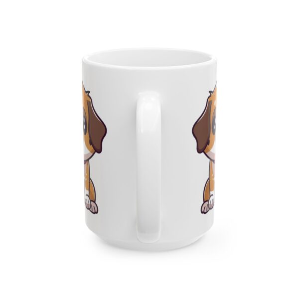 12753585239182996694_2048.jpeg Big Eyed Beagle Puppy Dog Lover Mug – Cute Cartoon Puppy Coffee Mug – 11oz/15oz Ceramic Mug