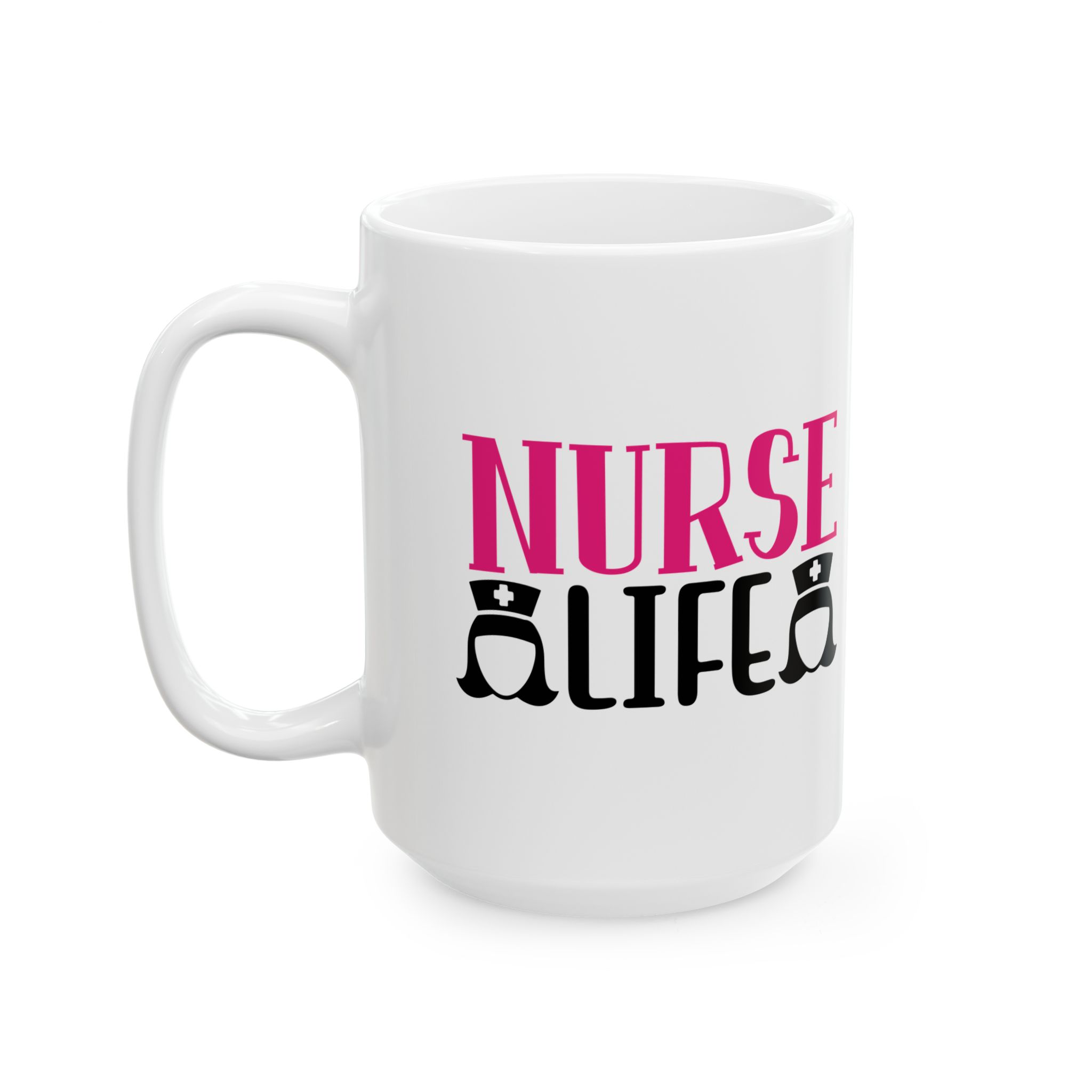 Nurse Life – Medical Coffee Mug – 11oz/15oz Ceramic Mug - Image 8